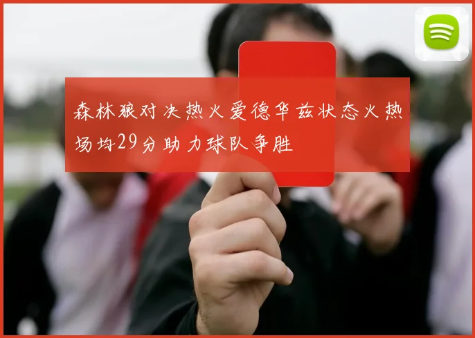 森林狼对决热火爱德华兹状态火热场均29分助力球队争胜